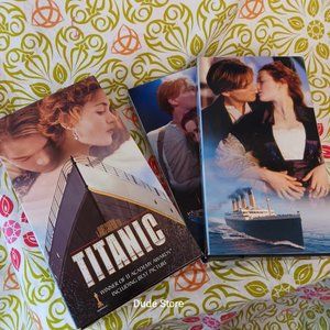 TITANIC - Leonardo DiCaprio - Kate Winslet - 1998 VHS - Excellent Used Condition